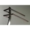 Kingston Brass SCC8395 Edenscape Pedestal Dual Towel Rack, Oil Rubbed Bronze SCC8395 - alternate 2